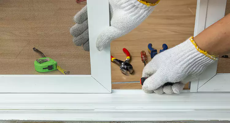 Sliding Glass Door Off Rails Repair in Ormond Beach, FL