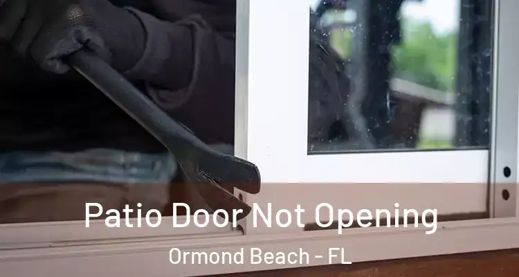  Patio Door Not Opening Ormond Beach - FL