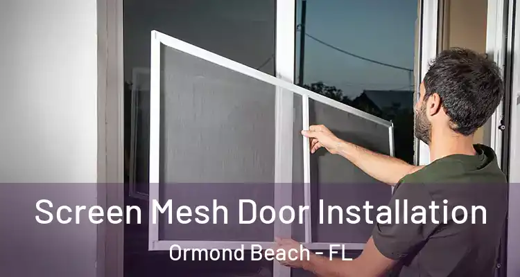  Screen Mesh Door Installation Ormond Beach - FL